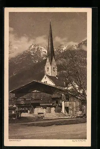 AK Garmisch, Alte Kirche