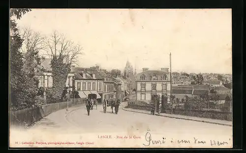 AK Laigle, Rue de la Gare