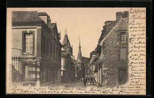 AK Laigle, Rue de Bécanne