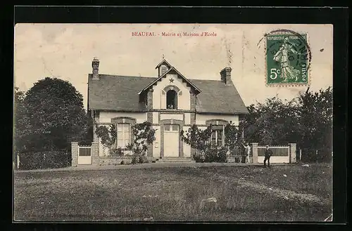 AK Beaufal, Mairie et Maison d`Ecole