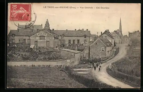 AK Le Theil-sur-Huisne, Vue Generale, Cité Ouvrière