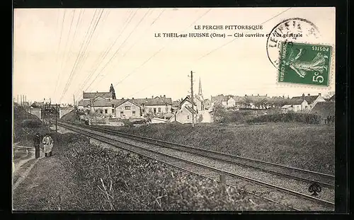 AK Le Theil-sur-Huisne, Cité ouvrière et Vue generale
