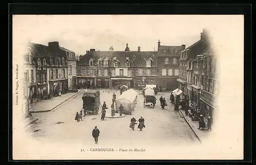 AK Carrouges, Place du Marché