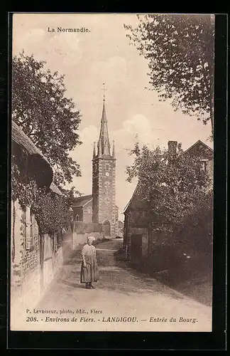 AK Landigou, Entrée du Bourg