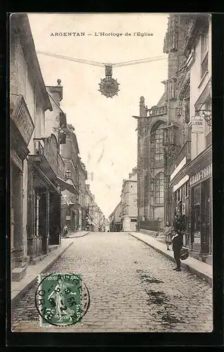 AK Argentan, L`Horloge de l`Eglise