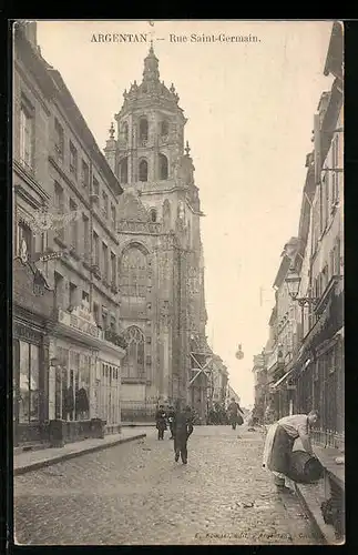 AK Argentan, Rue Saint-Germain