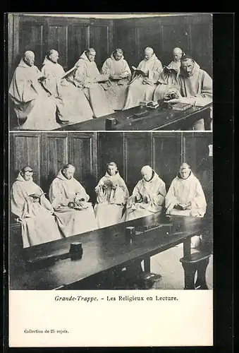 AK Grande-Trappe, Les Religieux en Lecture