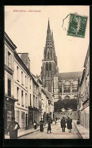 AK Sées, Rue Grande