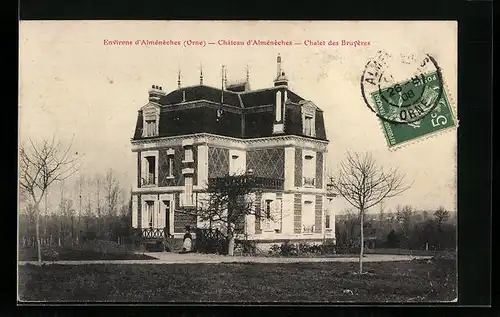 AK Alménèches, le Chateau, Chalet des Bruyères