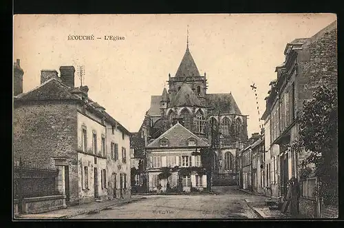 AK Écouché, l`Eglise