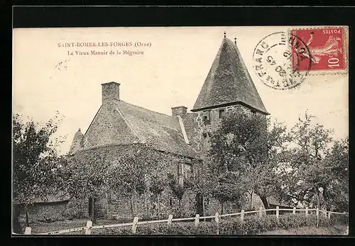 AK Saint-Bomer-les-Forges, le Vieux Manoir de la Mégraire