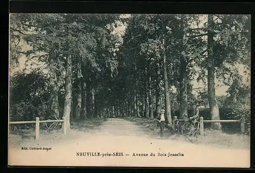 AK Neuville-près-Sées, Avenue du Bois-Josselin