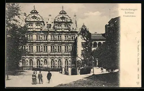 AK Heidelberg, Heidelberger Schloss, Friedrichsbau