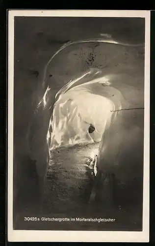 AK Gletschergrotte im Morteratschgletscher