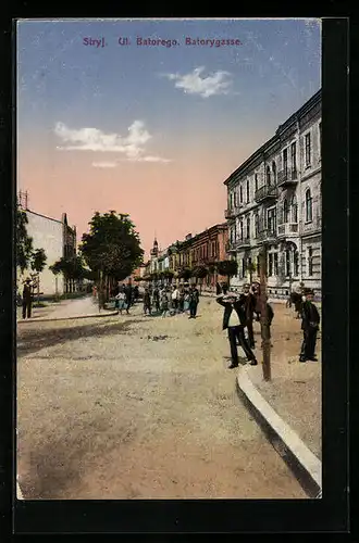 AK Stryj, Ul. Batorego, Batorygasse