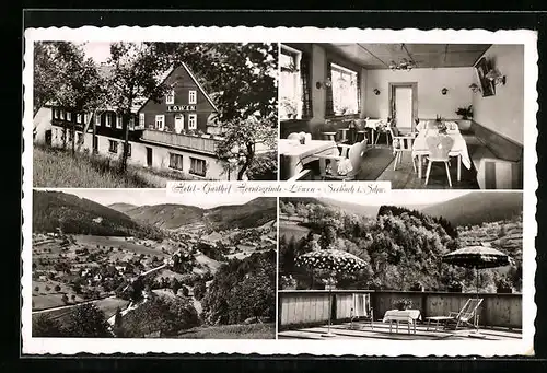 AK Seebach / Schwarzwald, Hotel-Gasthof Hornisgrinde-Löwen