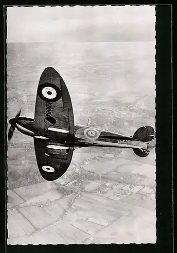 AK Royal Air Force, Vickers Supermarine Spitfire, Flugzeug