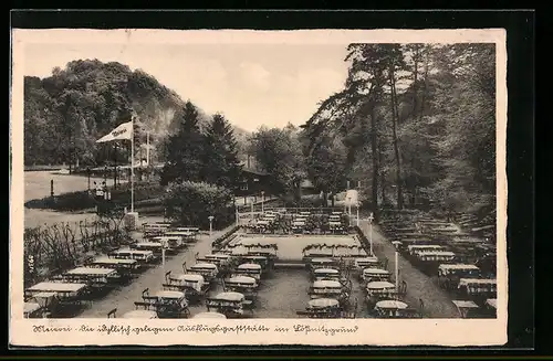 AK Radebeul, Gasthaus Meierei im Lössnitzgrund