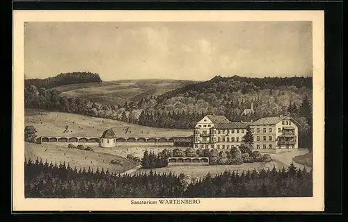 AK Wartenberg, Blick auf Sanatorium