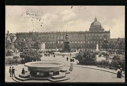 AK Berlin, Lustgarten und Kgl. Schloss