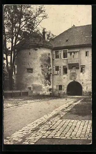 AK Schorndorf, Partie am Schloss