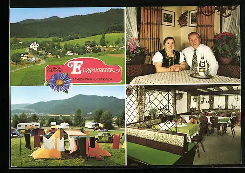 AK Waldkirch-Siensbach, Gasthof-Camping Elztalblick, Bes. Fam. Hoch