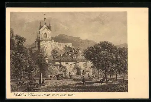 AK Eberstein, Blick auf das Schloss Eberstein