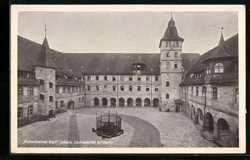 AK Altdorf, Historischer Hof