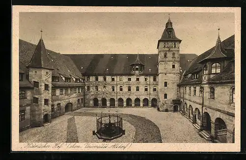 AK Altdorf, Historischer Hof der ehem. Universität