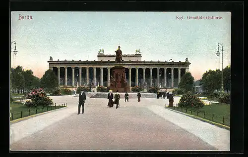 AK Berlin, Kgl. Gemälde-Gallerie