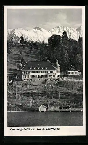 AK Murnau, Erholungsheim St. Uli am Staffelsee