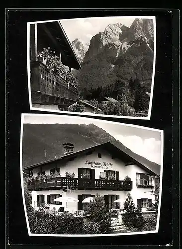 AK Grainau, Gasthof Landhaus Betty, Stepbergweg 4