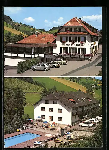 AK Prinzbach, Badischer Hof und Gästehaus Jägerhof