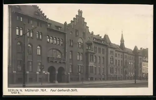 AK Berlin, Paul Gerhardt-Stift, Müllerstrasse 76a