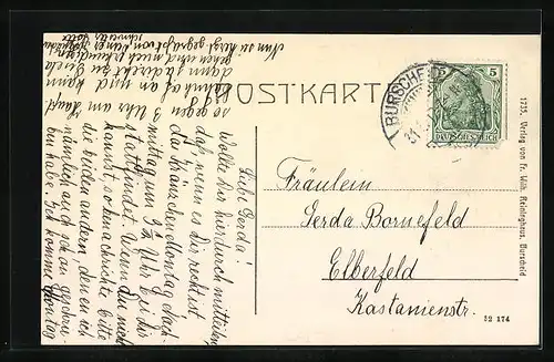 AK Burscheid, Waldfriede von F. W. Rader