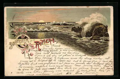 Lithographie Riviera, Panorama