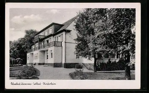 AK Dievenow, Solbad, Kinderheim