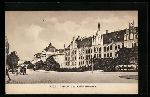 AK Riga, Museum und Kommerzschule