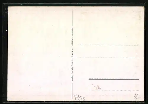 Künstler-AK Posen, Dom