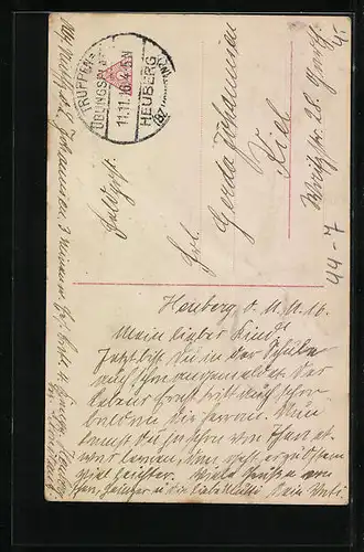 AK Das kleine Puppenmütterchen