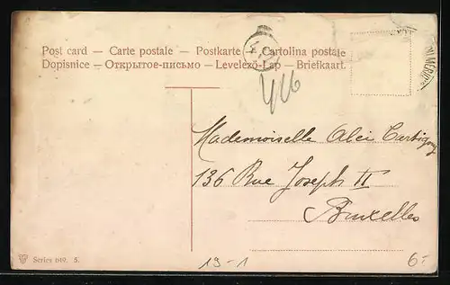 AK Geldscheine mit einem Hufeisen