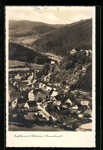 AK Bilstein /Sauerland, Gesamtansicht aus der Vogelschau