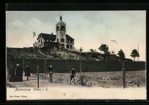 AK Eibau i. S., Gasthaus auf dem Beckenberg