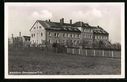 AK Obercunnersdorf /O.-L., Wanderheim