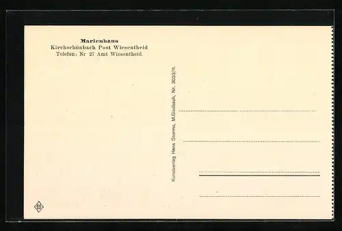 AK Kirchschönbach bei Wiesentheid, Marienhaus, Handarbeitsunterricht mit Nonnen