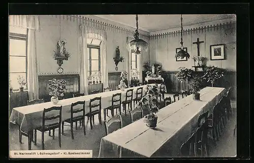 AK Schwagstorf, St. Marienstift, Kleines Speisezimmer