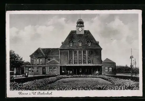 AK Herne i. W., Bahnhof
