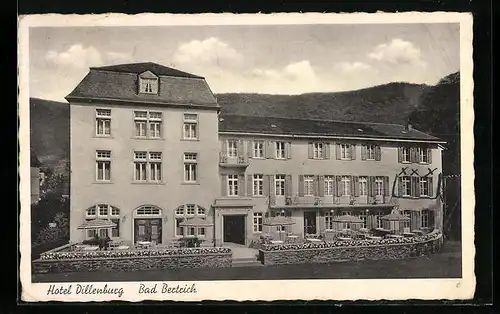 AK Bad Bertrich, Hotel Dillenburg
