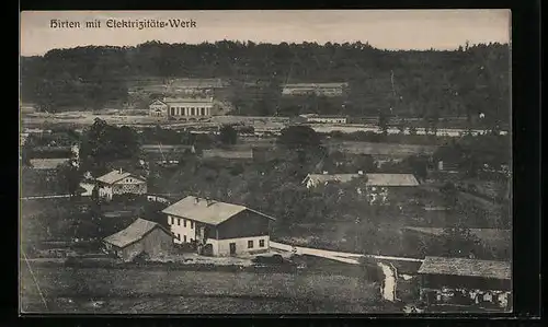 AK Hirten / Alz, Gesamtansicht mit Elektrizitätswerk