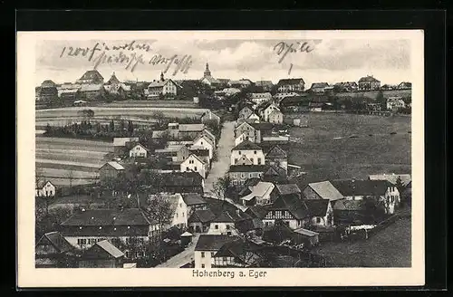 AK Hohenberg a. Eger, Gesamtansicht